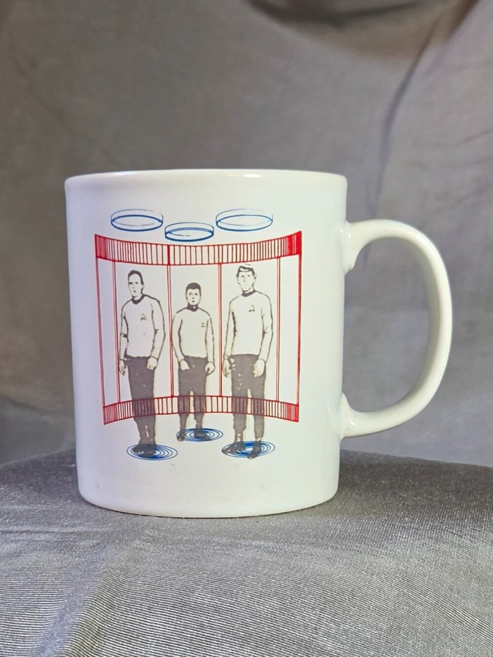 Vintage - Star Trek - The Original Series - Transporter Coffee Cup - 1992.